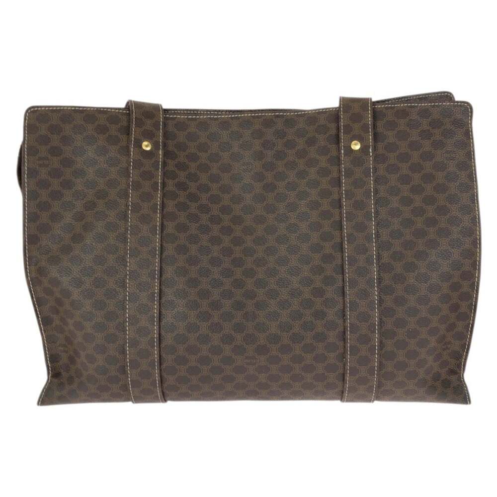 CELINE Macadam Dark Brown Tote Bag/Shoulder Bag for Women (MC97 2) - Picture 2 of 10